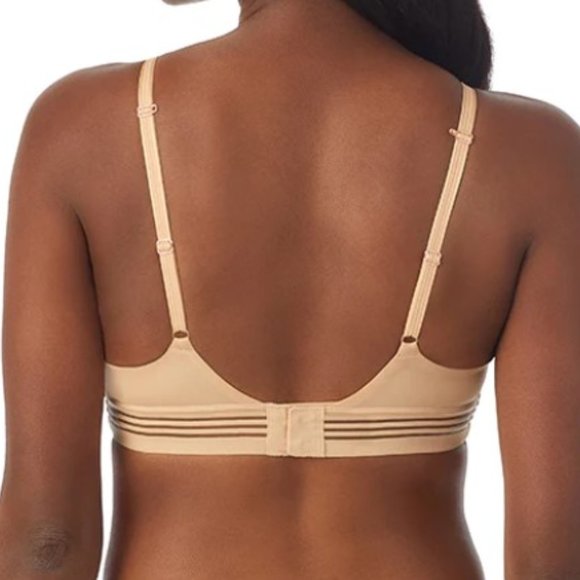 Le Mystere Second Skin Wireless Bra in Nude, 32D - Picture 2 of 16